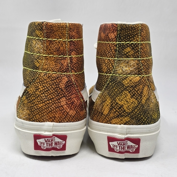 Vans SK8 Hi Tapered Reptile Snake skin High Top sneaker Mens Size 4/Womens 5.5 main image 10
